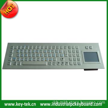 IP65 Dynamic Weather Proof Keyboard with Ruggedized Touchpad and Keypad